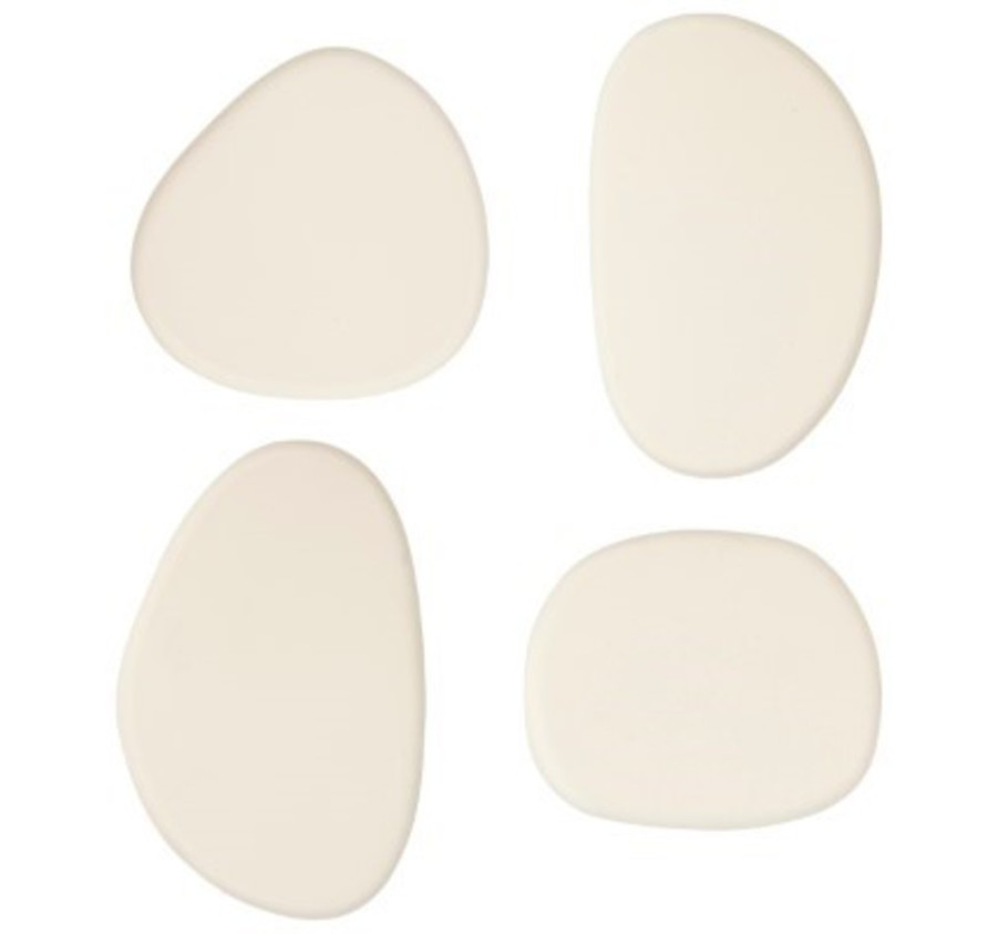 LOT DE 4 PATERES ORGANIQUES