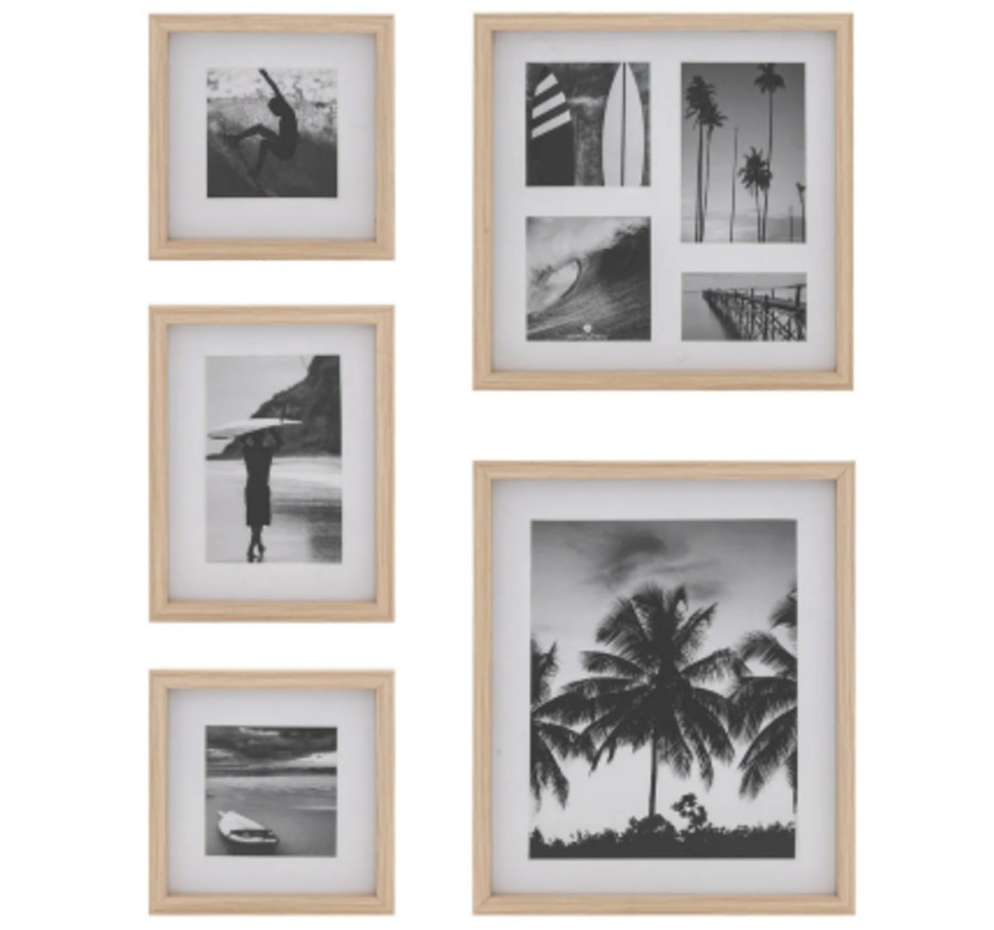 LOT DE 5 CADRES PHOTOS ERIN