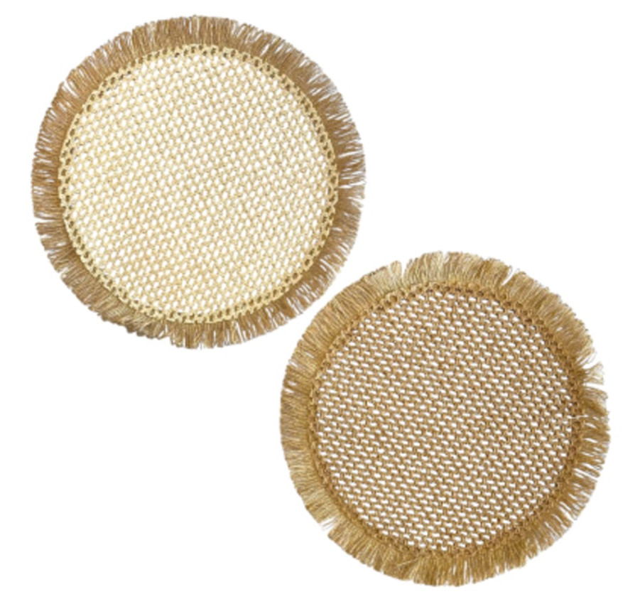 SET DE TABLE ROND NATUREL