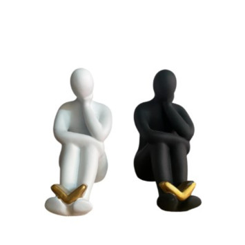 STATUE SERRE LIVRE EN CIMENT︱Lory