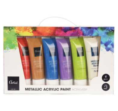 SET DE 6 TUBES D ACRYLIQUE︱Lory