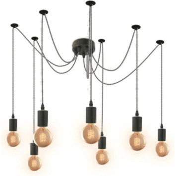 SUSPENSION ARAIGNEE 7 LUMIERES︱Lory