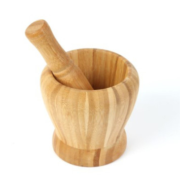PILON ET MORTIER EN BAMBOU︱Lory