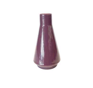 VASE TRAPEZE COLORIS AUBERGINE︱Lory
