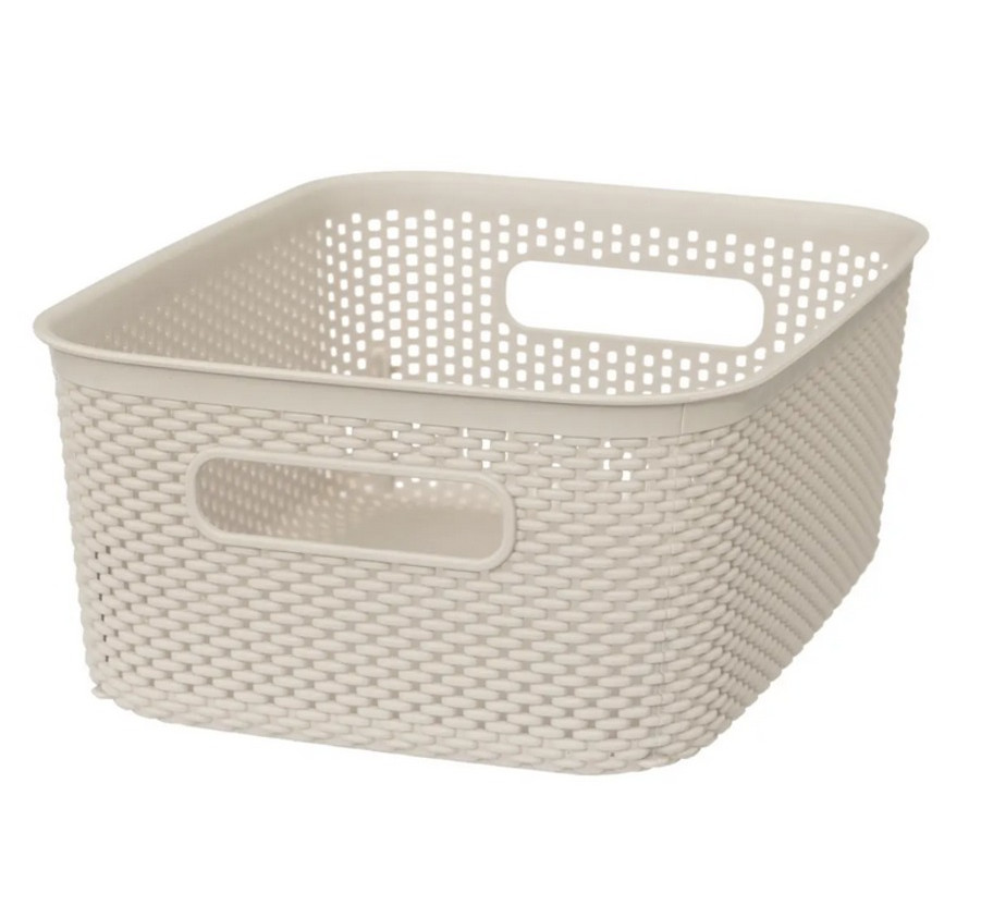 PANIER CROCHET LIN 4L