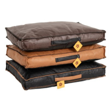 COUSSIN CHIEN SIMILI CUIR S︱Lory