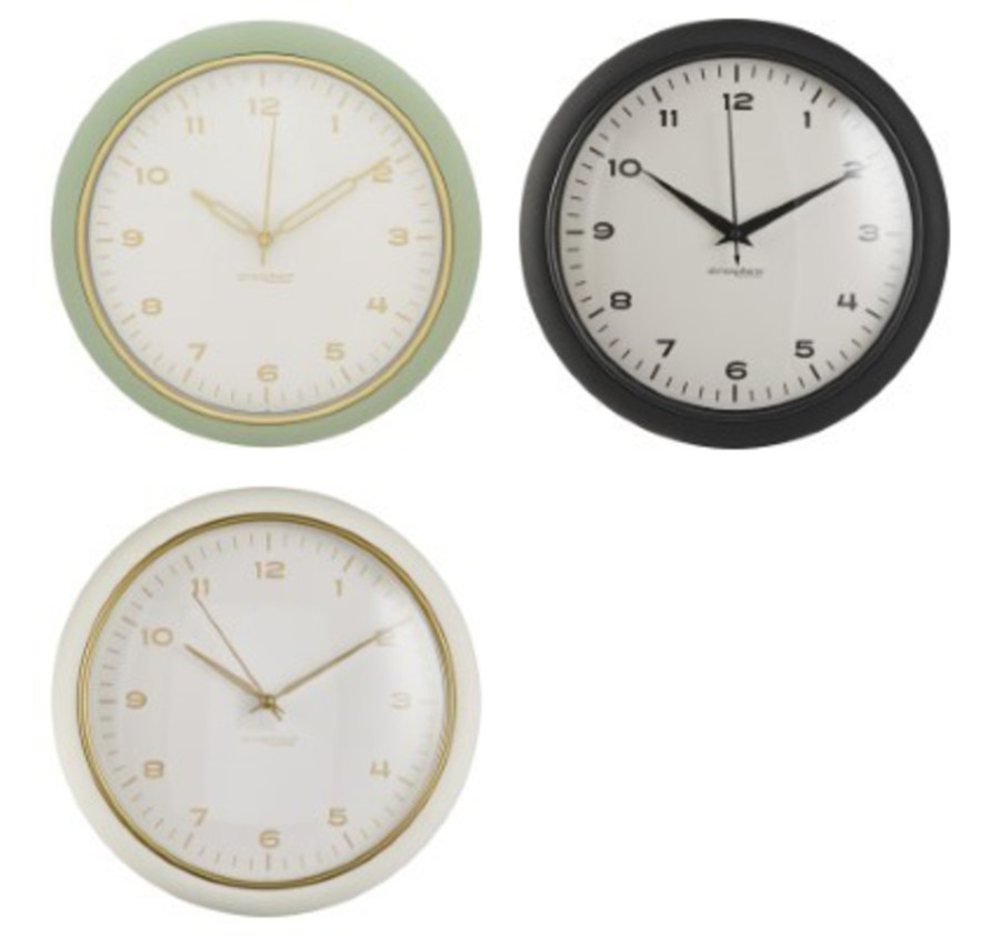 HORLOGE EN PLASTIQUE VINTAGE