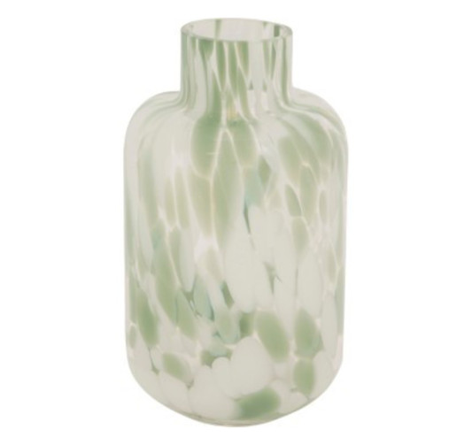 VASE DECORATIF TACHETE VERT︱Lory