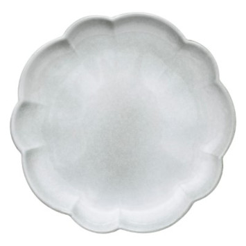 ASSIETTE PLATE FLEUR CELADON︱Lory