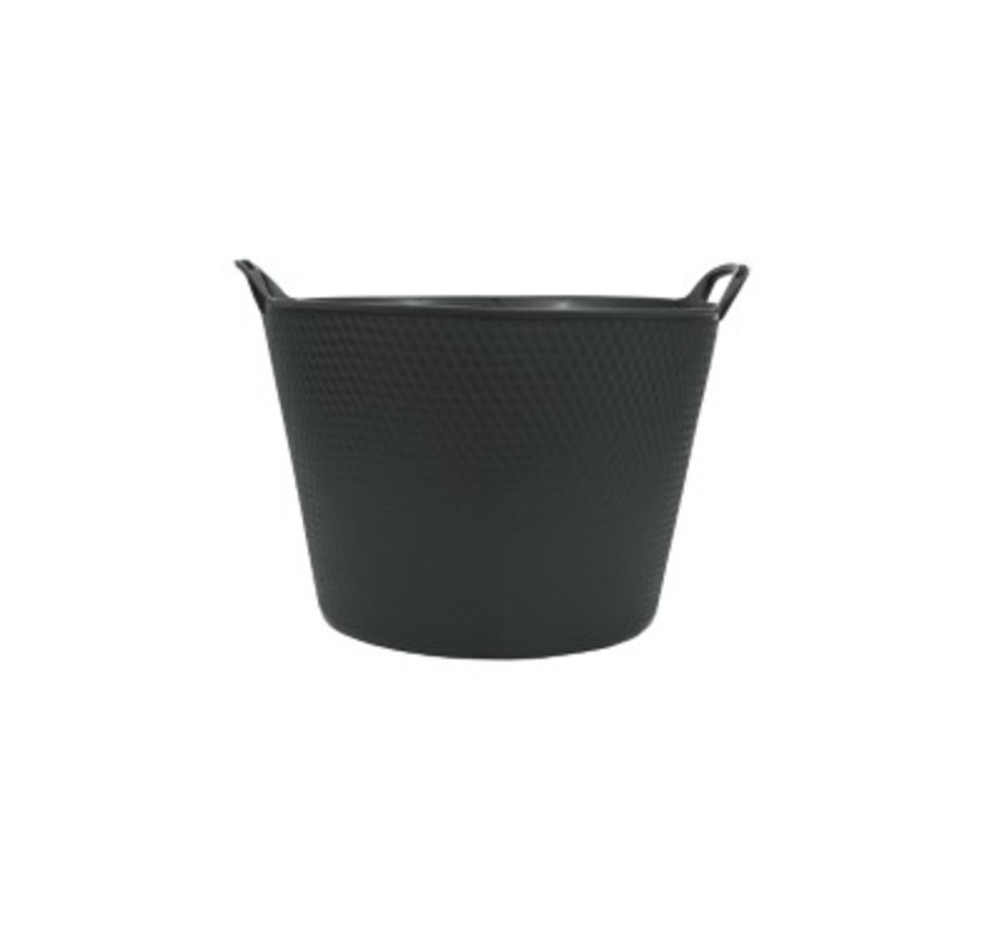 PANIER PVC SOUPLE NOIR PLEIN