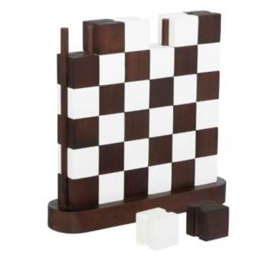 PLATEAU DE JEU DAMIER EN BOIS︱Lory