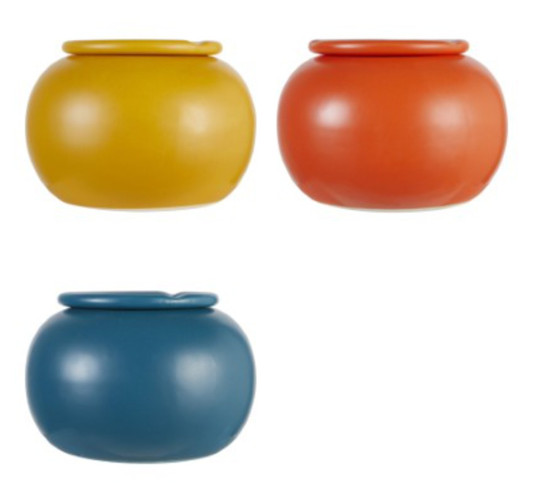 CENDRIER EN CERAMIQUE COLORE︱Lory