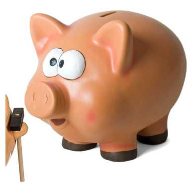 TIRELIRE COCHON EN CERAMIQUE︱Lory