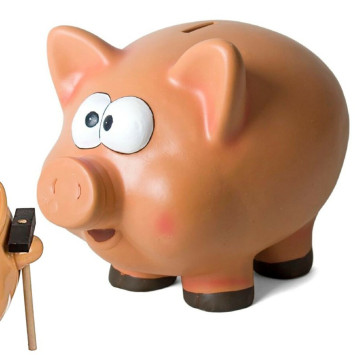 TIRELIRE COCHON EN CERAMIQUE︱Lory