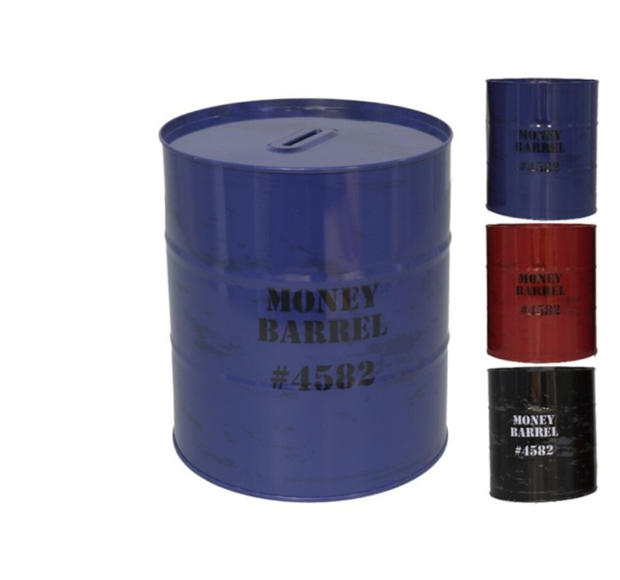 TIRELIRE TONNEAU 13,5 CM