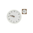 HORLOGE MURALE FASHION BLANCHE