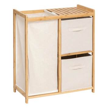 MEUBLE ETAGERE A LINGE BAMBOU︱Lory
