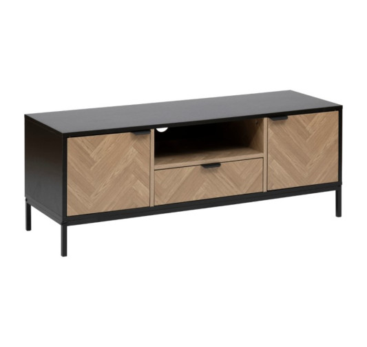 MEUBLE TV CHEVRONS 3 PORTES︱Lory