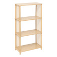 ETAGERE 4 NIVEAUX BEIGE MDF