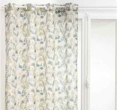 VOILAGE KUMEZ IMPRIME PALMA︱Lory