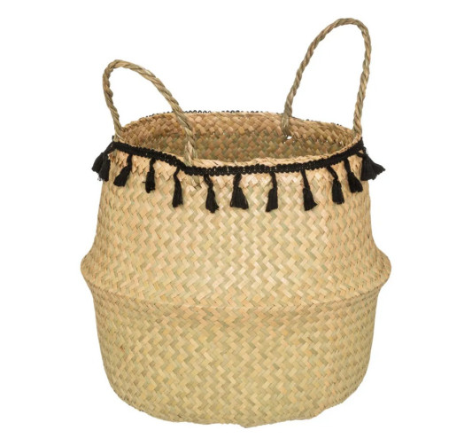 PANIER PLIABLE ALINA EN ROSEAU︱Lory