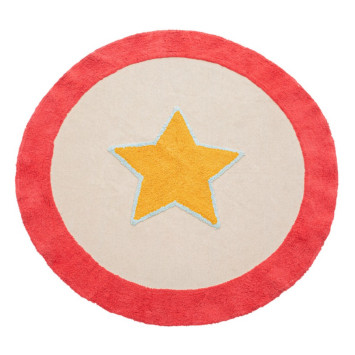 TAPIS ROND CIRCUS EN COTON︱Lory