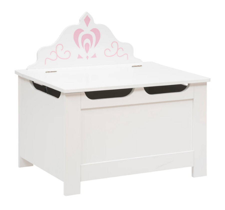 COFFRE A JOUETS COURONNE