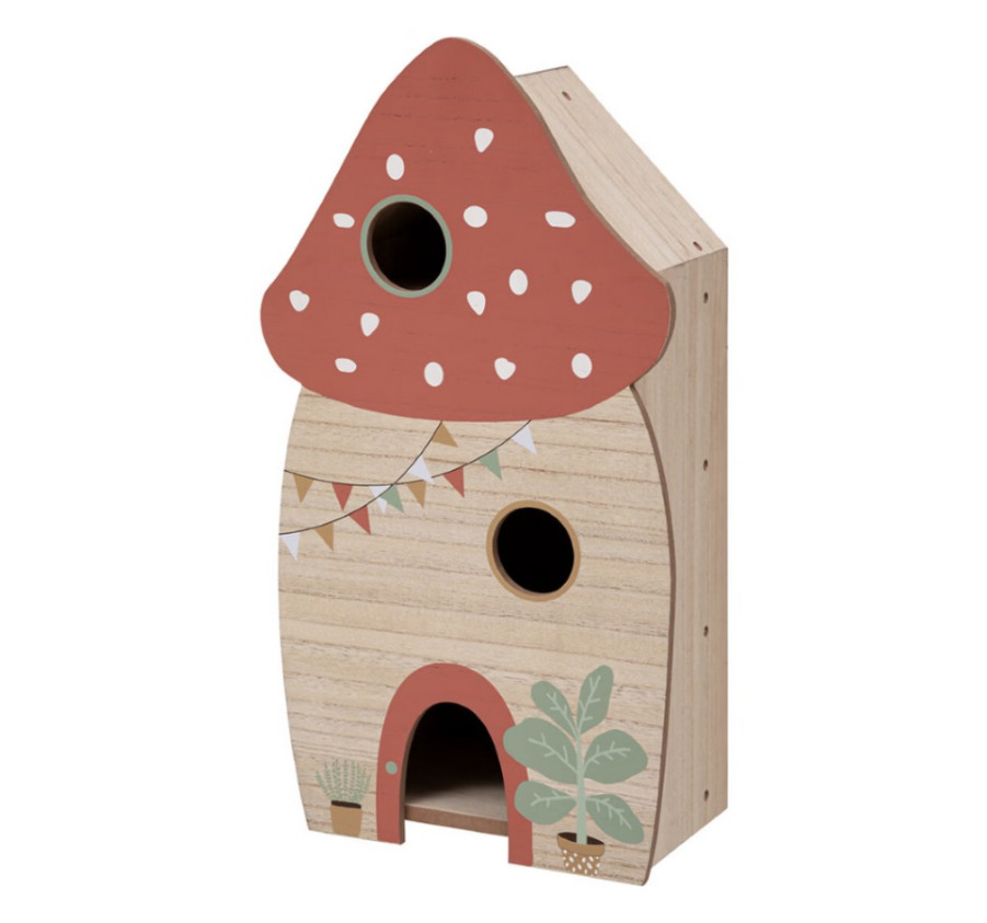 JEU MAISON EN BOIS CHAMPIGNON