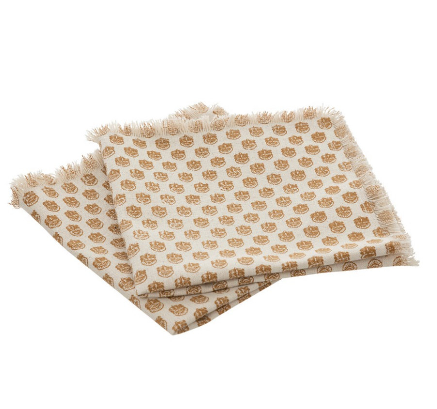 LOT DE 2 SERVIETTES DE TABLE