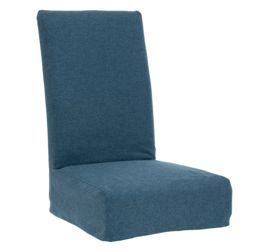 HOUSSE DE CHAISE JANA BLEU