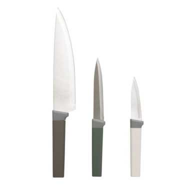 LOT DE 3 COUTEAUX ANTIDERAPANT