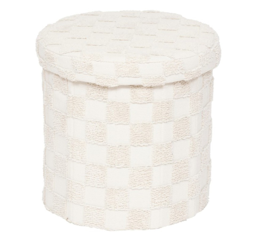 POUF AVEC COFFRE DE RANGEMENT