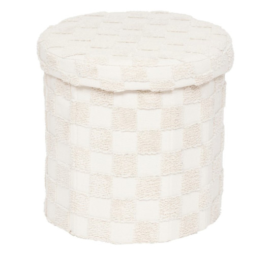 POUF AVEC COFFRE DE RANGEMENT︱Lory