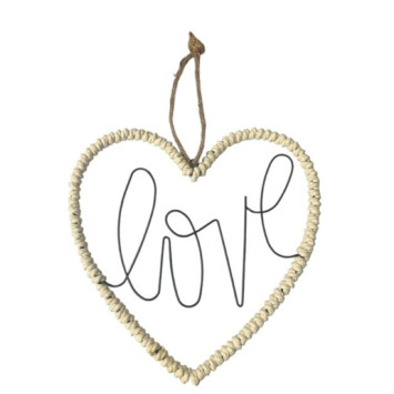 COEUR EN PAPIER ET METAL︱Lory