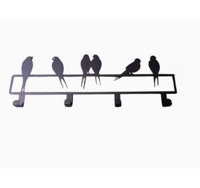 PORTE MANTEAU EN METAL NOIR︱Lory