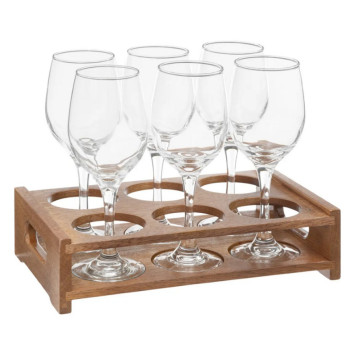 RACK DE 6 VERRES A VIN︱Lory