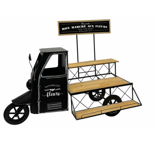 CAMION PORTE PLANTES NOIR︱Lory