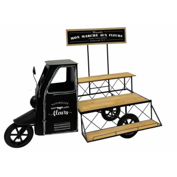 CAMION PORTE PLANTES NOIR︱Lory