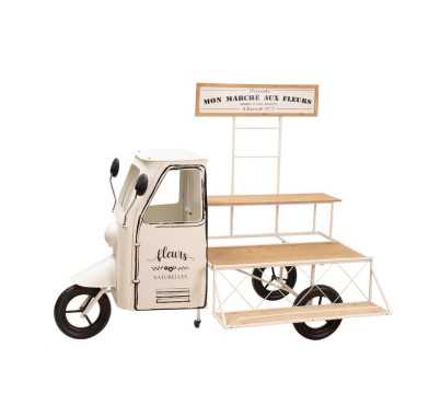 CAMION PORTE PLANTES BLANC︱Lory