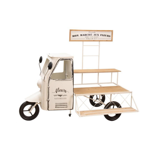 CAMION PORTE PLANTES BLANC︱Lory