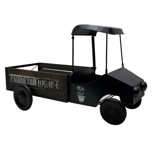 MINI CAMION PORTE PLANTES NOIR︱Lory