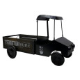 MINI CAMION PORTE PLANTES NOIR