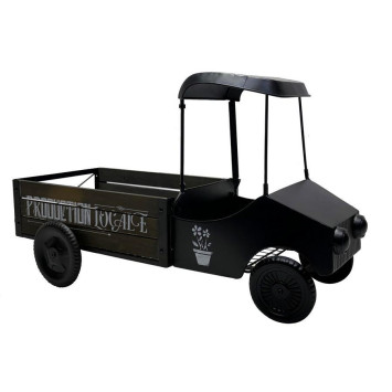 MINI CAMION PORTE PLANTES NOIR︱Lory