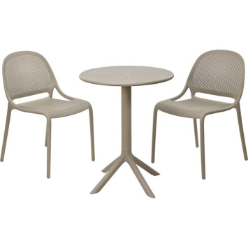 ENSEMBLE BISTRO PP 3PCS GRIS C︱Lory