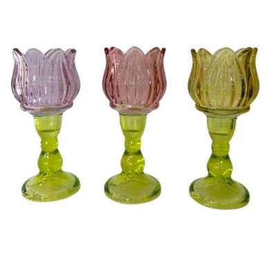 TULIPE PARTYLIGHT EN VERRE︱Lory