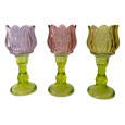 PHOTOPHORE TULIPE EN VERRE