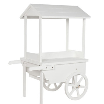 CHARIOT EN SAPIN BLANC︱Lory