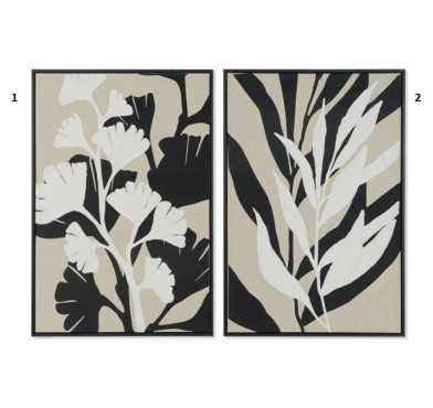 TABLEAU TOILE FEUILLES︱Lory