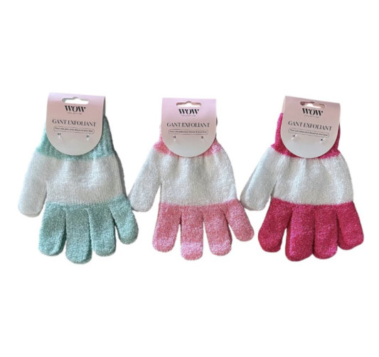 LOT DE 2 GANTS EXFOLIANTS | Lory