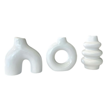 SET DE 3 VASES EN DOLOMITE︱Lory